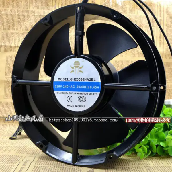 GH20060HA2BL wentylator 20cm 220V