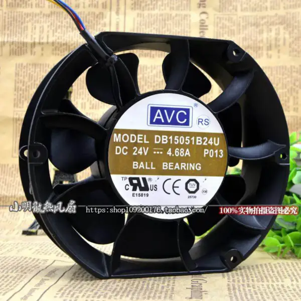 Wentylator AVC DB15051B24U 15*17cm 24V 4.68A 17251