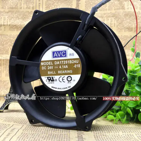 Wentylator AVC 17251 24V 4.14A DA17251B24U 17CM
