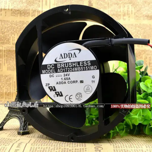 Wentylator ADDA AD17224MB5151MO ADDA 17251 24V 1.65A