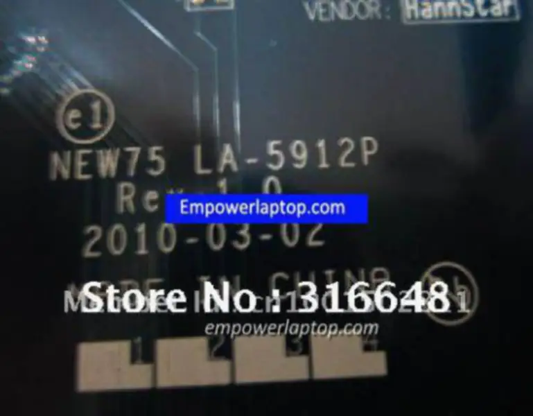 Płyta główna Acer 5551 MBPTQ02001 LA-5912P 75