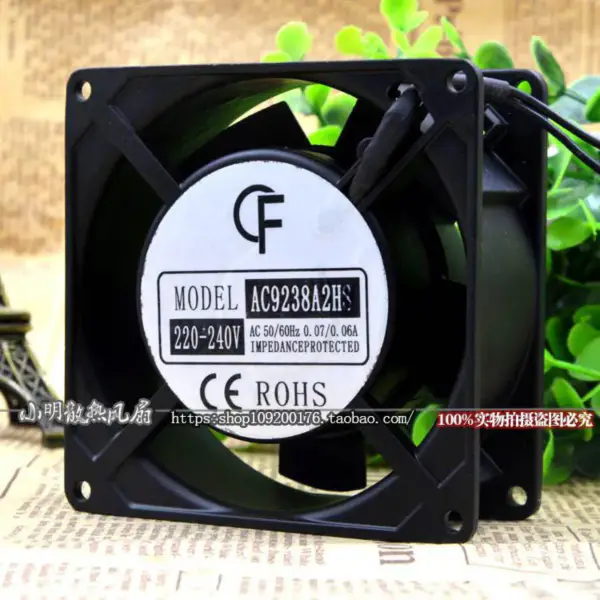 AC9238A2HS 220V 0.06A 0.07A wentylator 9238 9038