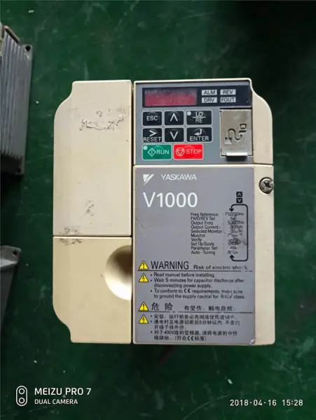 YASKAWA V1000 seria CIMR-VB4A0007BBA 380v 3kw/2.2kw