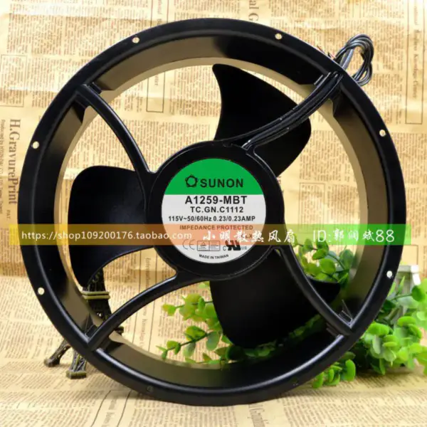 Wentylator SUNON A1259-MBT TC.GN 25489 25.4CM 115V 0.23A