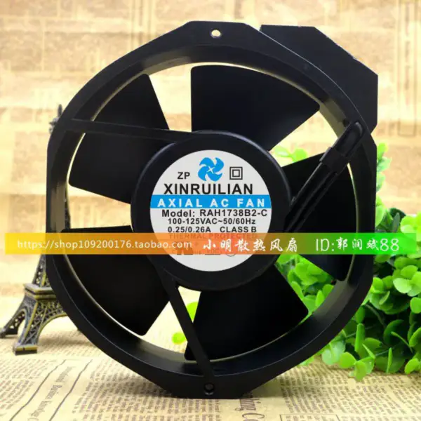 Wentylator XINRUILIAN RAH1738B2-C AC100V 0.26A 17238 17CM