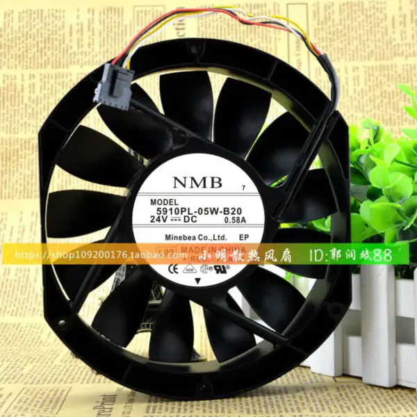 Wentylator NMB 5910PL-05W-B20-L00 24V 0.58A 172*150*25MM