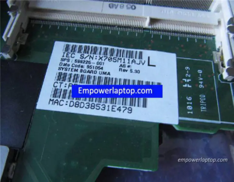 Płyta główna HP DV5 DV5T 598225-001