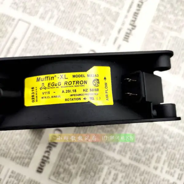 Wentylator COMAIR ROTRON MX2A3 12038 115v 0.20A