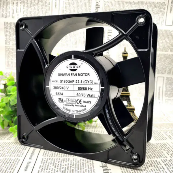 Wentylator SINWAN S180GAP-22-1 17689 200V 17.6CM 60W