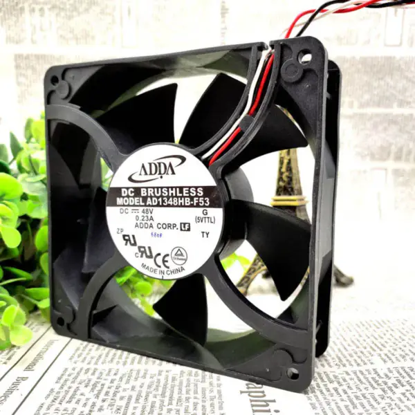 ADDA AD1348HB-F53 ADDA 12738 48V 0.23A 12.7CM wentylator