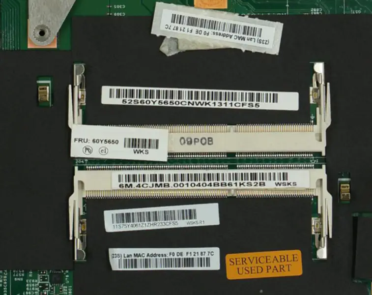 Płyta główna Lenovo W701 W700 FRU 60Y5650 Niezależna karta graficzna