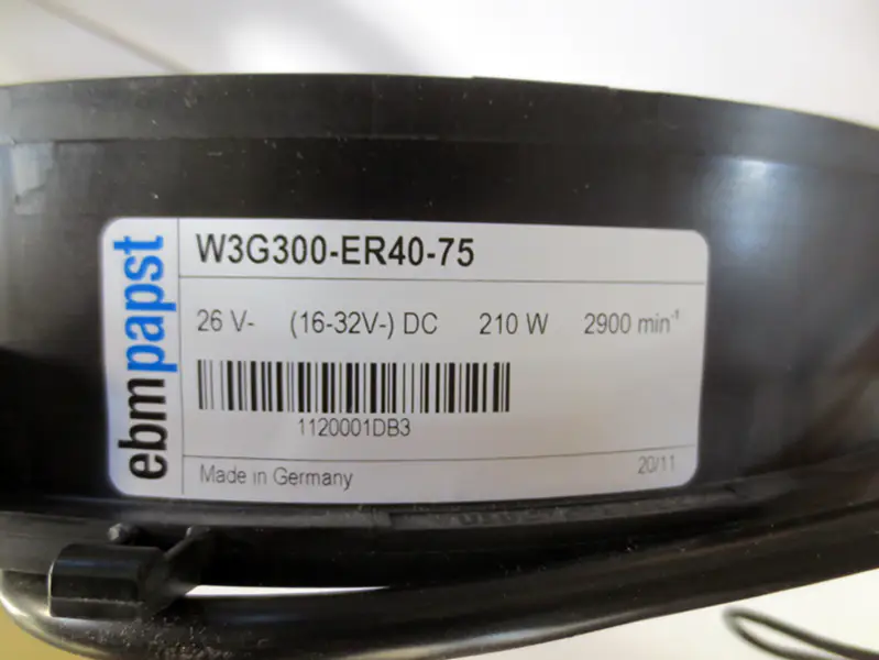 Wentylator Ebmpapst W3G300-ER40-75