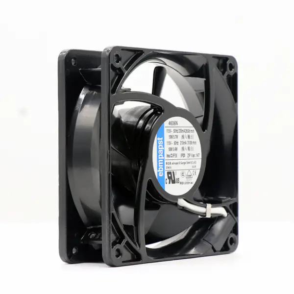 12038 180m3/h 115V 18W 4606N Zasilacz UPS Szafa sieciowa Dedykowany wentylator osiowy z metalowymi rurkami chłodzącymi