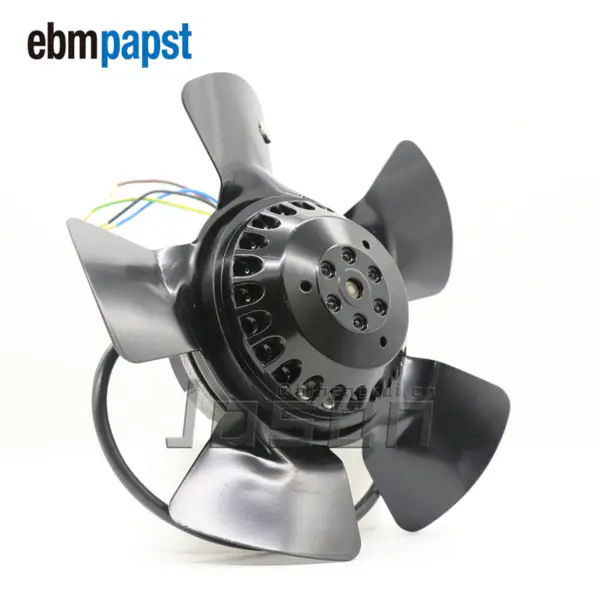 Ebm A2E200-AF02-01 Osiowy wentylator obiegowy hvac AC do silnika ze zmiennym śmigłem A2E200-AF02-02