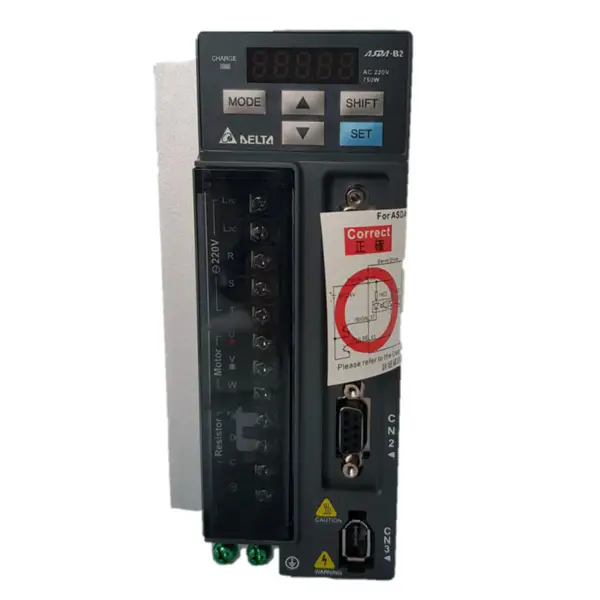 Elektryczny serwomotor Delta o mocy 750 W do zastosowań przemysłowych