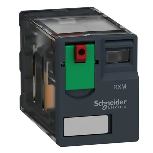 Przekaźnik elektryczny Schneider 24 V AC RXM Seria miniaturowych przekaźników 12 V