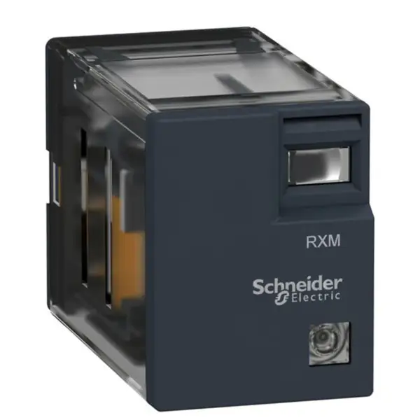Przekaźnik elektryczny Schneider 24 V AC RXM Seria miniaturowych przekaźników 12 V