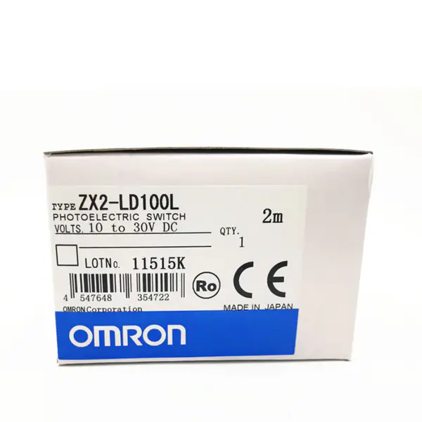 Omron Photo Electric Switch Sensor Czujnik położenia Analogowy czujnik optyczny Pakiet przemysłowy Ect JP