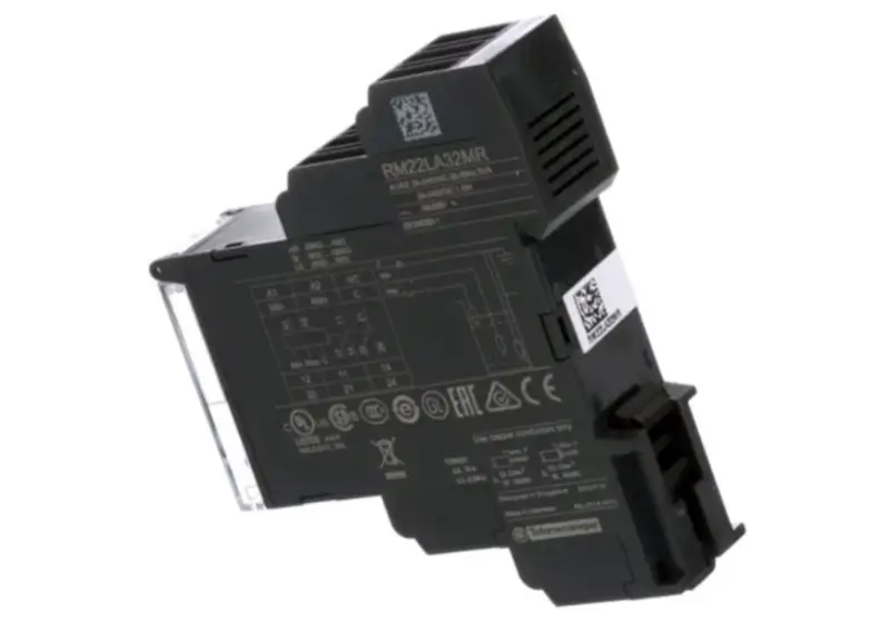 Schneider 3-fazowy RM17TE00 Zelio 24V 5A Modułowy przekaźnik kontroli napięcia DC 208~480 VAC