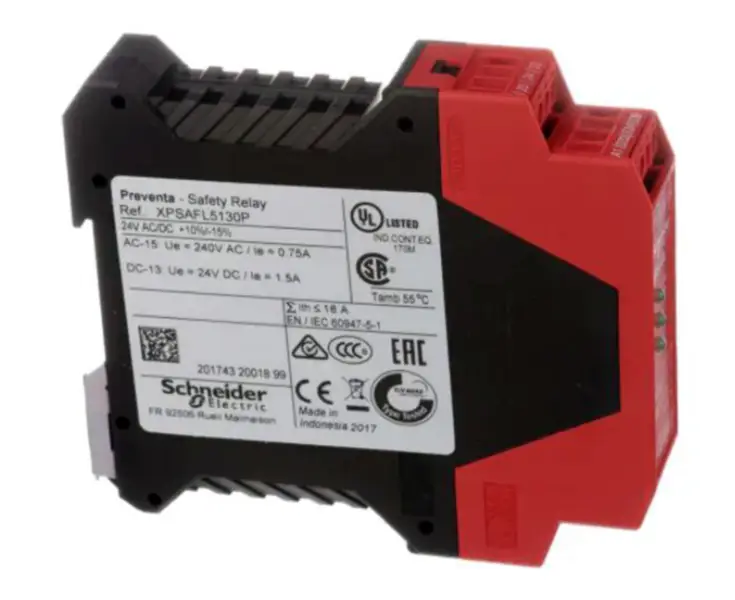 Przekaźnik bezpieczeństwa Schneider XPSAFL5130