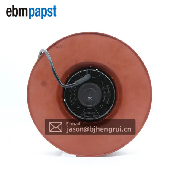 Ebmpapst R1G225-AF11-21 225mm 95W 2.2A EC Zakrzywiony do tyłu odśrodkowy wentylator chłodzący do szafy sieciowej