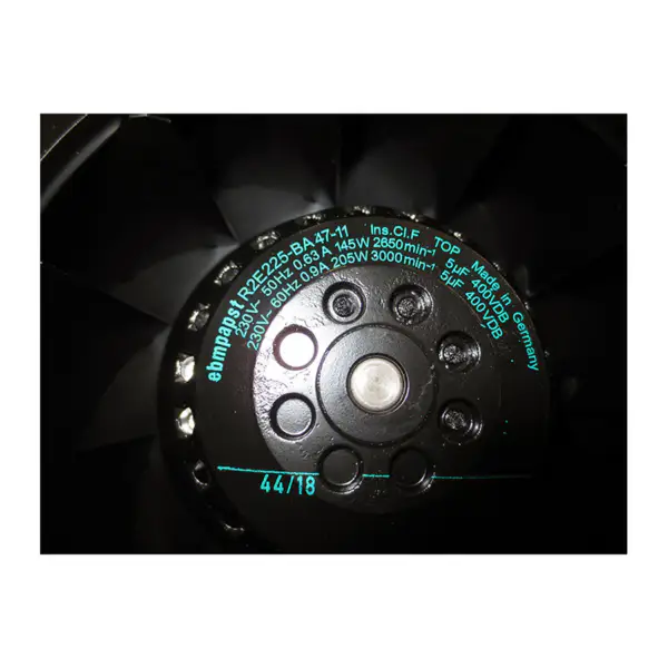 Ebm papst R2E225-BA47-11 230V 0.63/0.9A Wentylator odśrodkowy w pełni metalowy