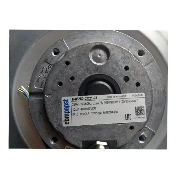 Wentylator odśrodkowy AC R4E280-CI01-01