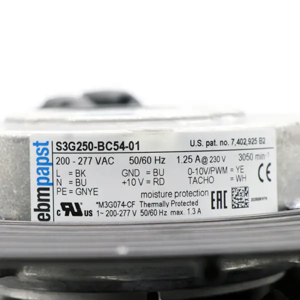 Wentylator Ebmpapst S3G250-BC54-01