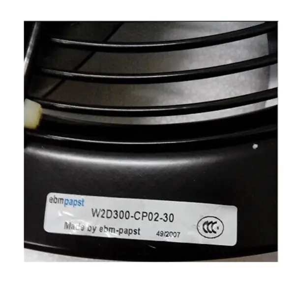 ebmpapst W2D300-CP02-30 średnica łopatki 300mm 230V 210W w pełni metalowy wentylator osiowy