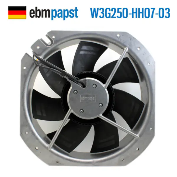 ebmpapst W3G250-HH07-03 280*80 220V 83W w pełni metalowy wentylator osiowy