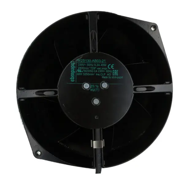 W2S130-AB03-21 EBM 170*150*55mm 220V w pełni metalowy wentylator osiowy