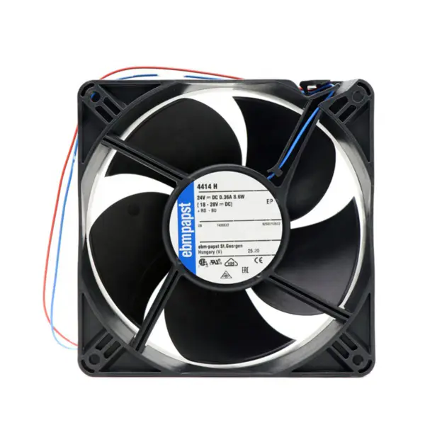4414H ebmpapst 120*120*38mm 24V 8.6W DC chłodzenie szafy wentylatora osiowego