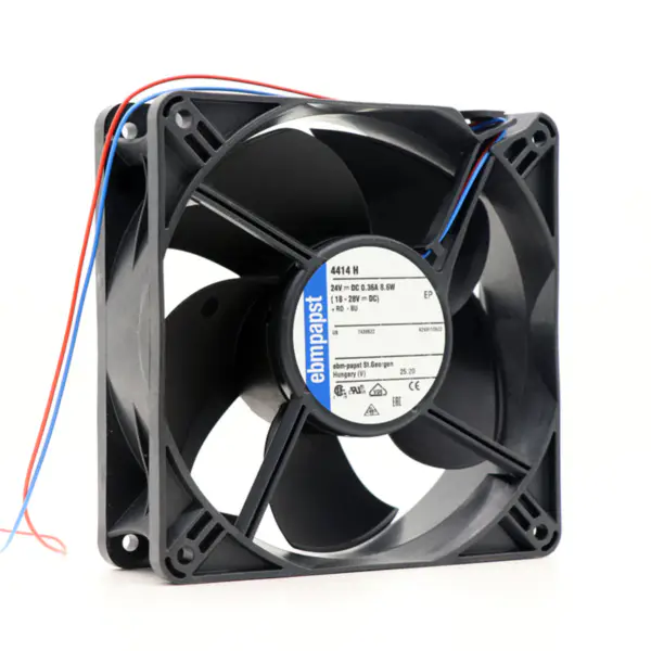 4414H ebmpapst 120*120*38mm 24V 8.6W DC chłodzenie szafy wentylatora osiowego