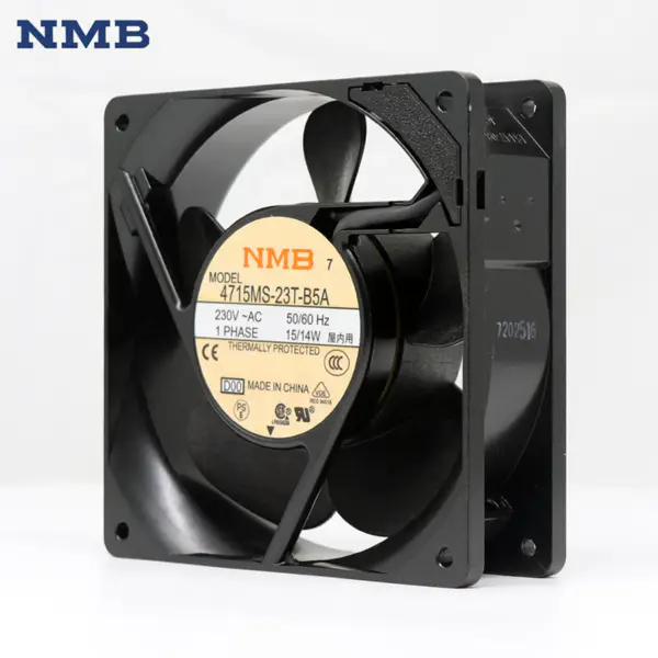 4715MS-23T-B5A NMB 120*120*38mm Wentylator osiowy Carbinet AC 230V 12CM 14W Wentylator chłodzący UPS