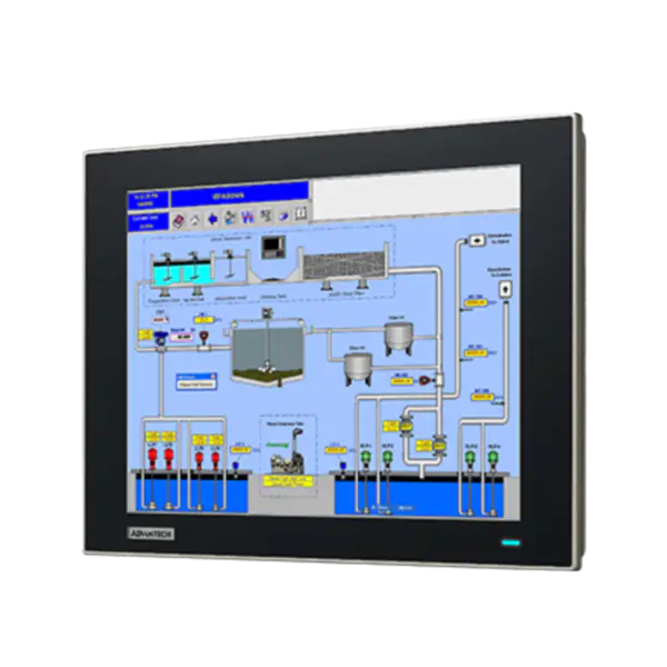 Monitor przemysłowy z rezystancyjnym ekranem dotykowym Advantech FPM-7121T-R3AE Human Machine Interfaces