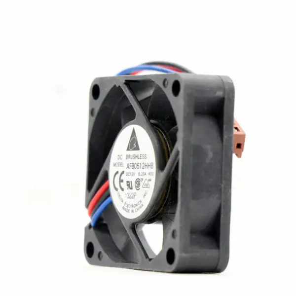 Wentylator chłodzący Delta 5015 12V 0.2A 2.4W 6400 rpm podwójny wentylator kulowy z falownikiem AFB0512HHB