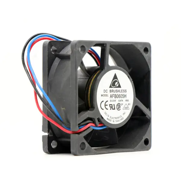Delta AFB0605H 6CM 60*60*25mm 5V 0.47A Wentylator chłodzący z podwójnym łożyskiem kulkowym