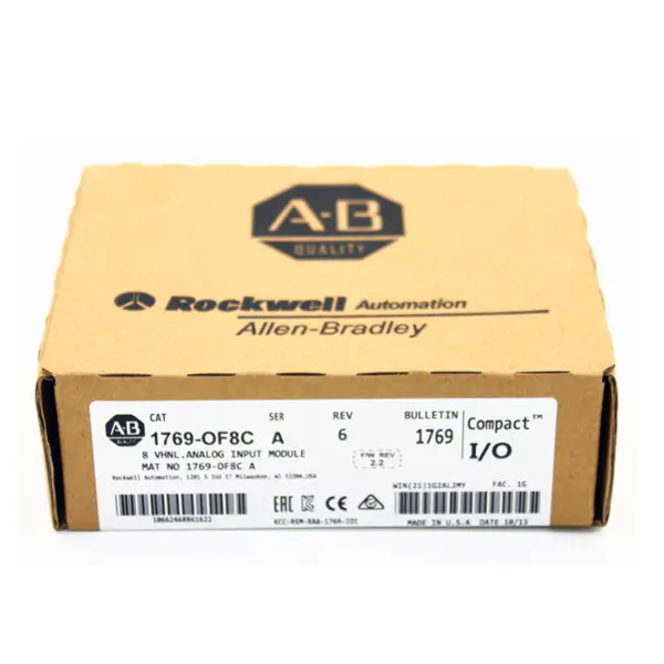 Moduł sterownika PLC Allen Bradley 1769-OF8C
