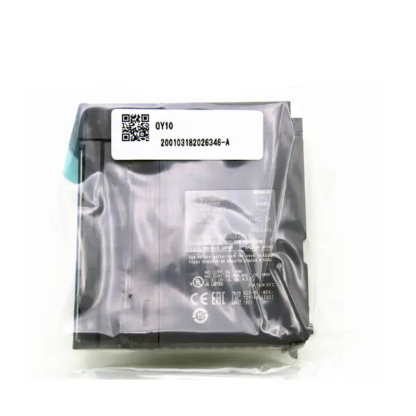 Szybki 16-punktowy sterownik PLC Mitsubishi Melsec serii Q QY10