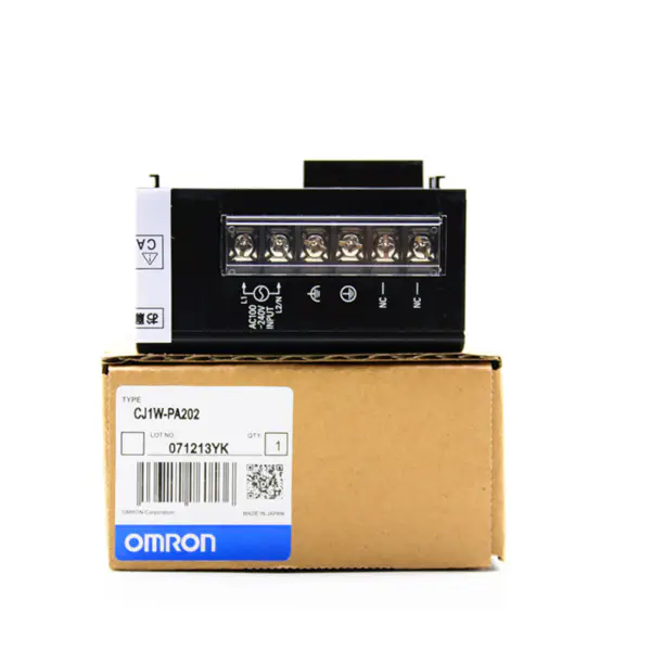 Omron PLC Typy zasilaczy Aiwell Japonia CJ1W PA202 Niski pakiet CJ1W-PA202 Przemysłowy Ect JP