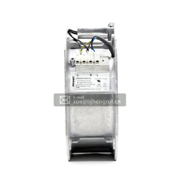 ebmpapst W2E200-HK38-C01 80W 0.29A AC 225*80 mm 230V Wentylator osiowy do falownika fotowoltaicznego