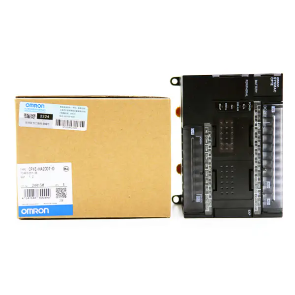 Sterownik automatyki Omron PLC CP1E N20 Moduł CPU CP1E-NA20DT-D