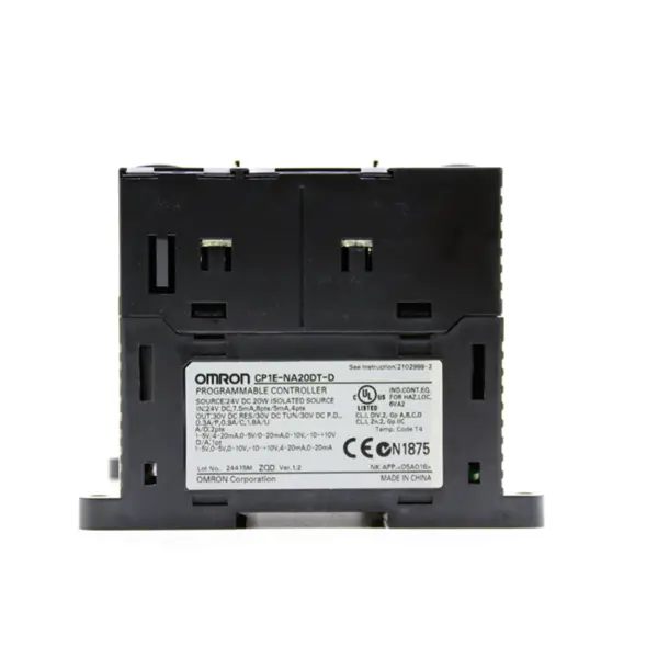 Sterownik automatyki Omron PLC CP1E N20 Moduł CPU CP1E-NA20DT-D