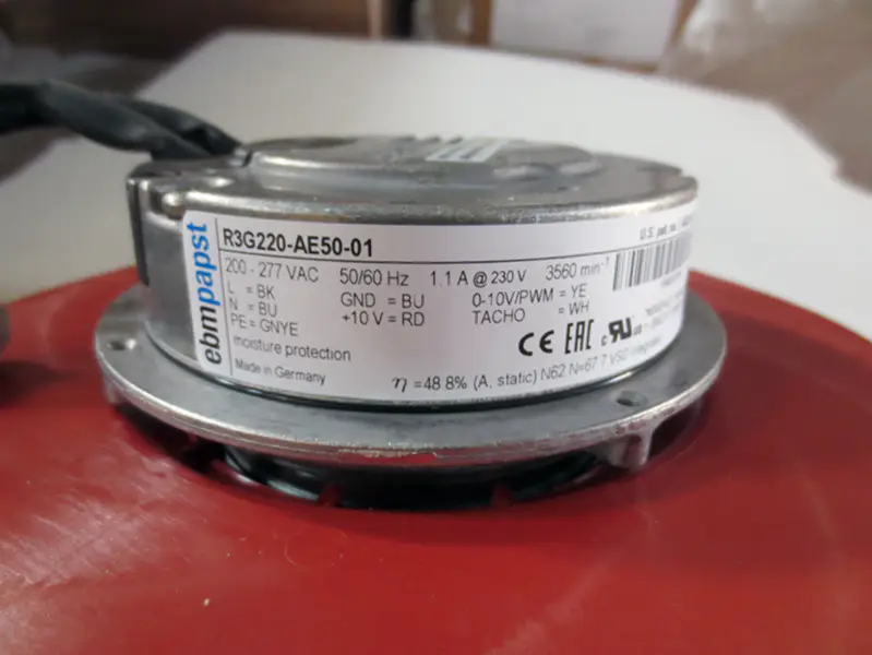 Wentylator Ebmpapst R3G220-AE50-01 EC200-277V