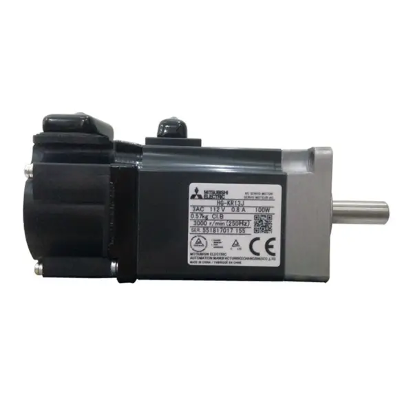 Bezramowy serwomotor Mitsubishi Hmc HG-KR13J o niskiej prędkości obrotowej 100 W i 3000 obr.