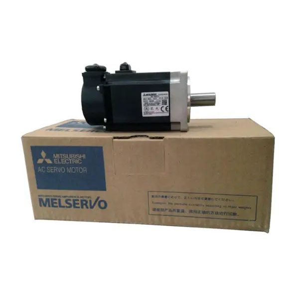 Precyzyjny silnik serwo AC Mitsubishi HG-KR43J o mocy 400 W i niskim poziomie hałasu