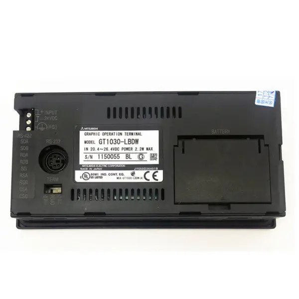 Tani panel dotykowy Hmi LCD Mitsubishi GT1030-LBDW dla Got1000 PLC