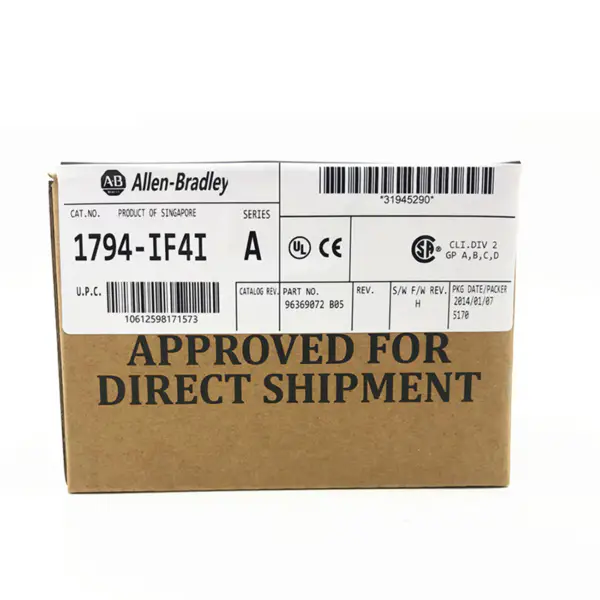 Allen-Bradley 1794 PLC Flex I/O 4 moduł analogowy z izolowanym wejściem 1794-IF4I