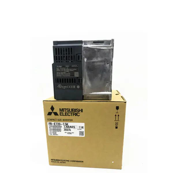 1,5 KW Mitsubishi 3-fazowy przemiennik częstotliwości prądu przemiennego na prąd stały serii 1,5 kW FR-E720-1,5K Instrukcja Guangzhou