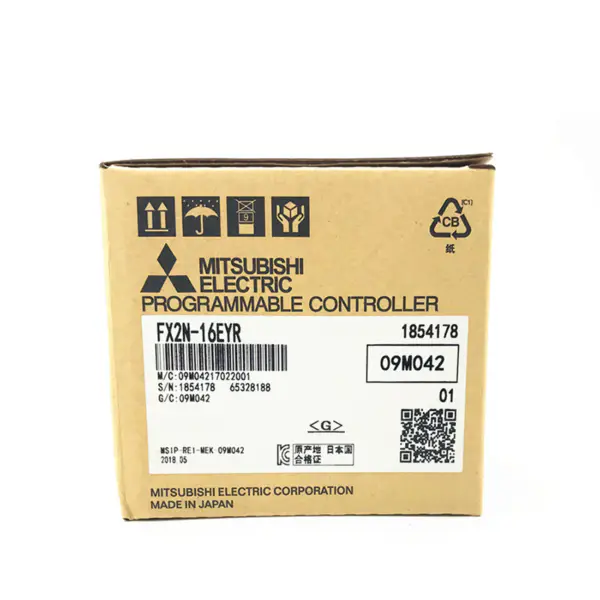 Mitsubishi FX 2N 16EYR Sterownik PLC FX2N Moduł rozszerzenia wyjścia FX2N-16EYR